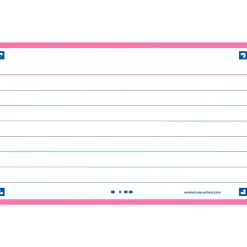 Oxford Pastas De Arquivo E Recargas > Flashcards 2.0 A7 30 Folhas Rosa