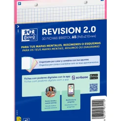Oxford Pastas De Arquivo E Recargas > Flashcards 2.0 A5 30 Folhas Rosa