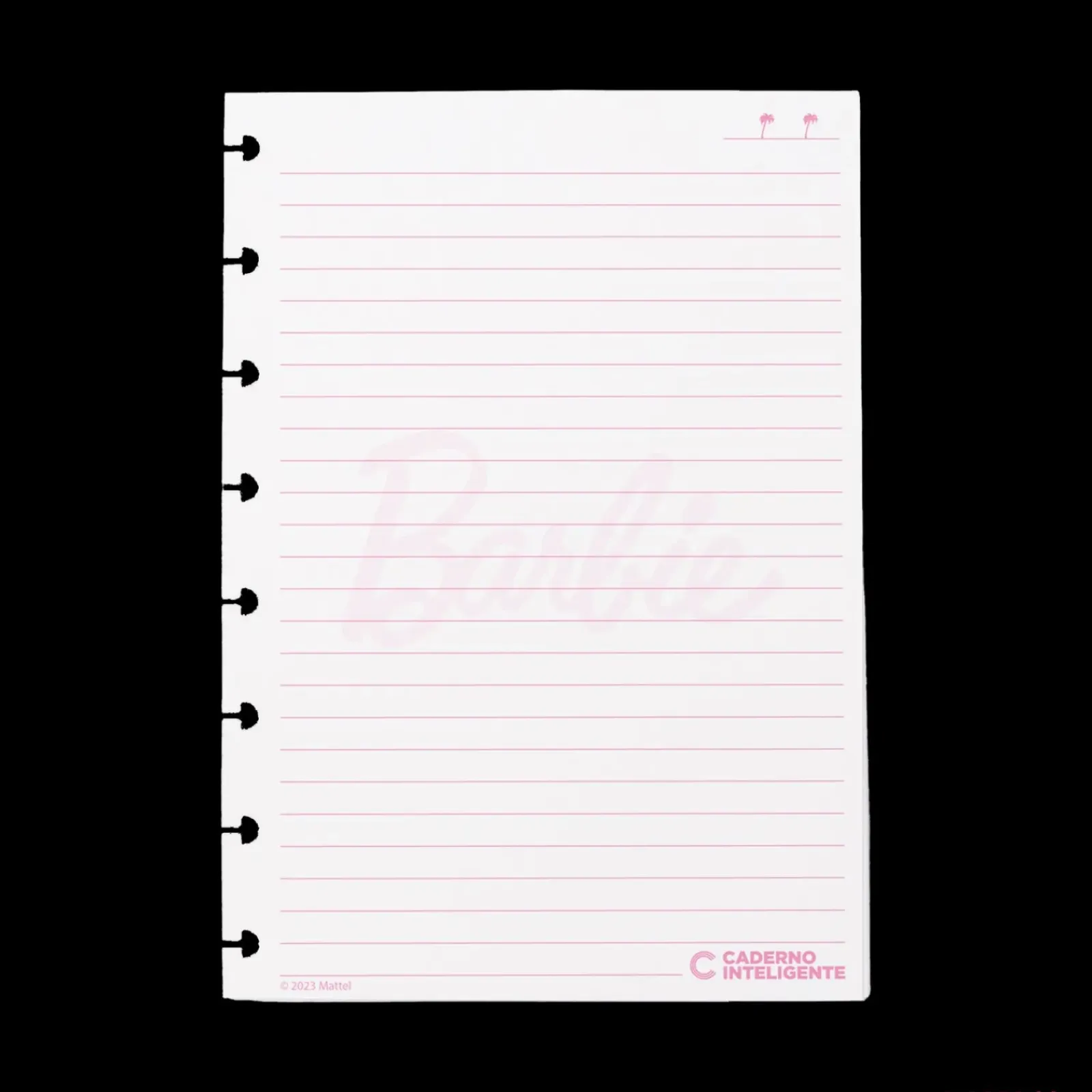 Note! Online Cadernos E Recargas|Pastas De Arquivo E Recargas > Folhas Pautadas A5 90g Barbie™ Pink para Caderno Inteligente