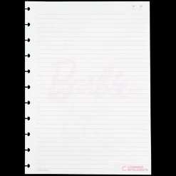 Outlet Note! Online Folhas Pautadas Grandes 90g Barbie™ Pink para Caderno Inteligente