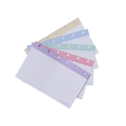Caderno Inteligente Cadernos E Recargas|Cadernos De Disco > Folhas Pautadas Inteligentes 4X6 50 Folhas