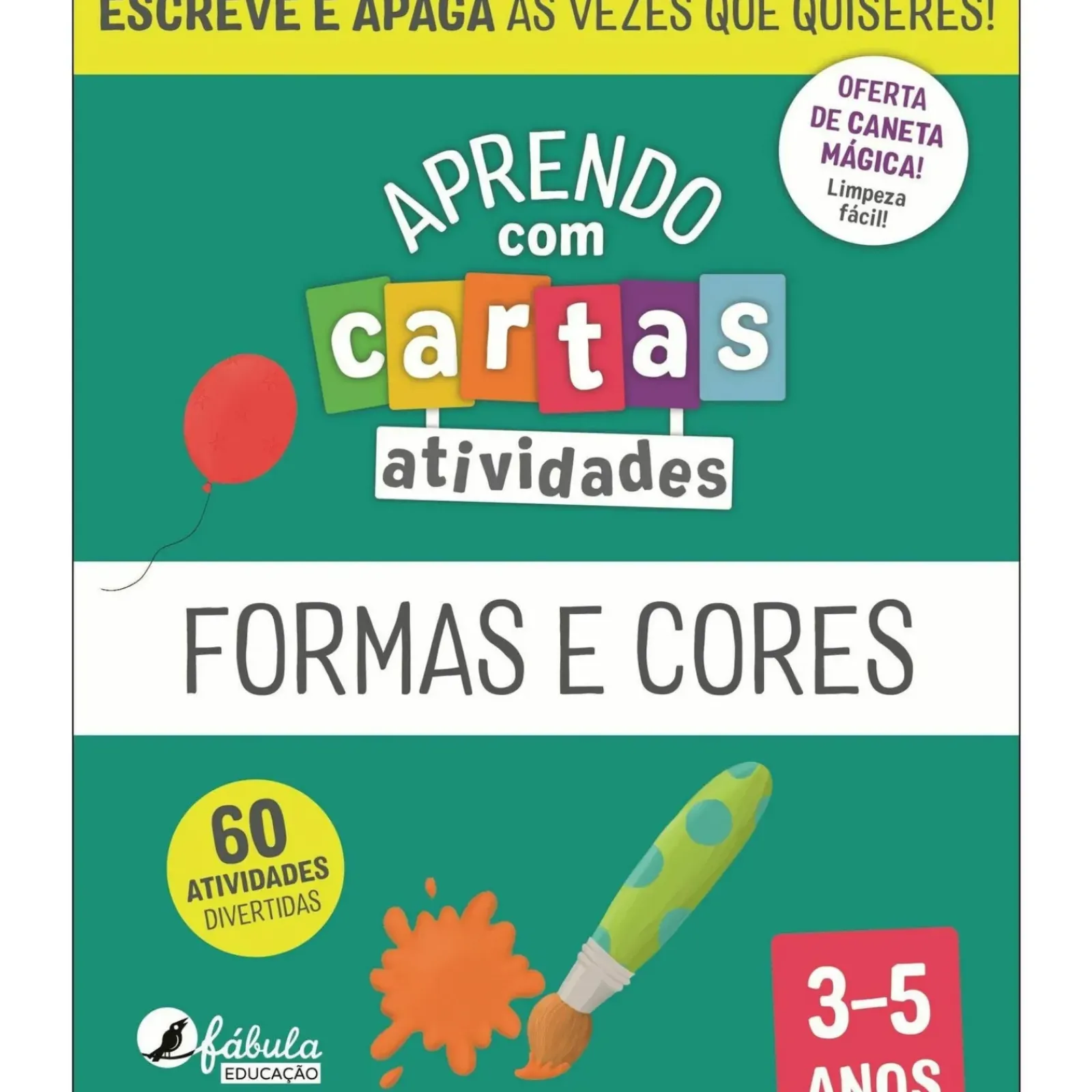 Fábula Educação Pré-Escolar > Formas e Cores 3-5 Anos de Caixa