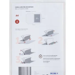 New Note! Forra Livro A4 Pré-Recortado 5 Unidades