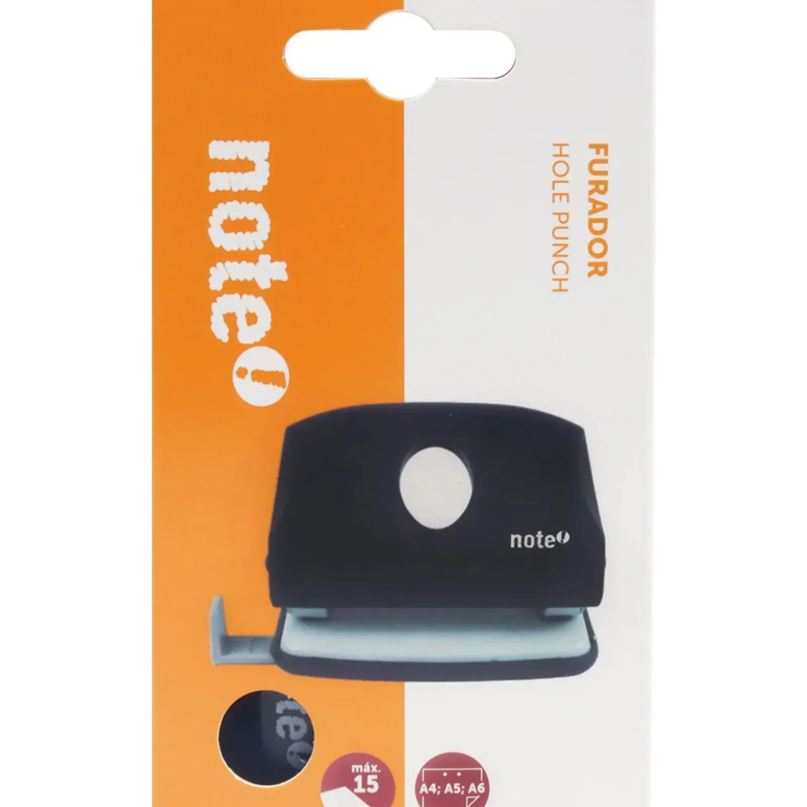 Outlet Note! Furador Médio 15 Folhas