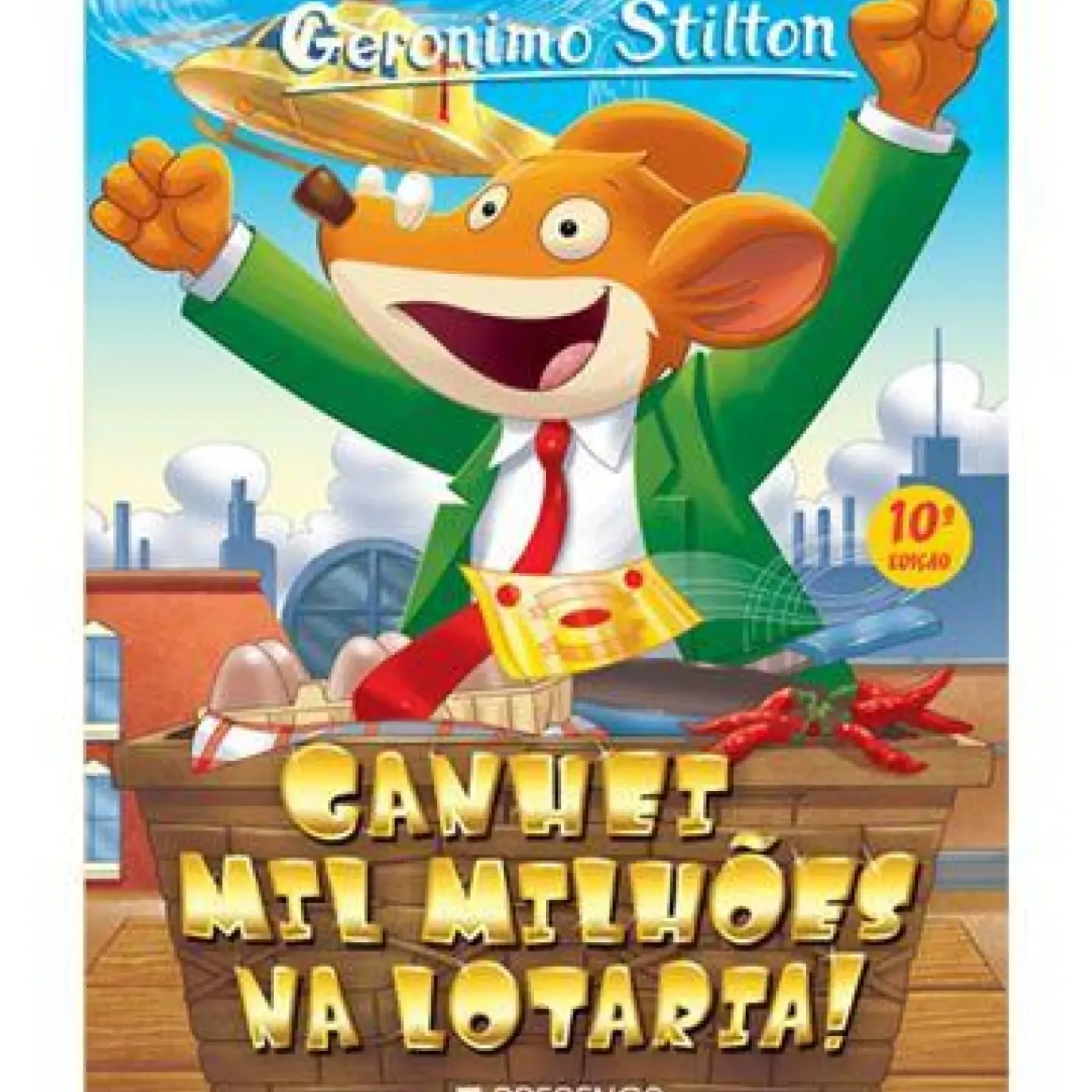 New Presença Ganhei Mil Milhões na Lotaria! de Geronimo Stilton
