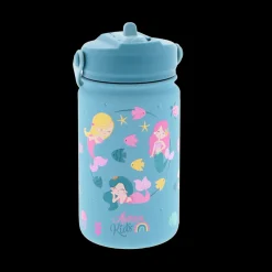 Sale Aurea Garrafa Aço 330Ml - Azul Mermaid Dreams
