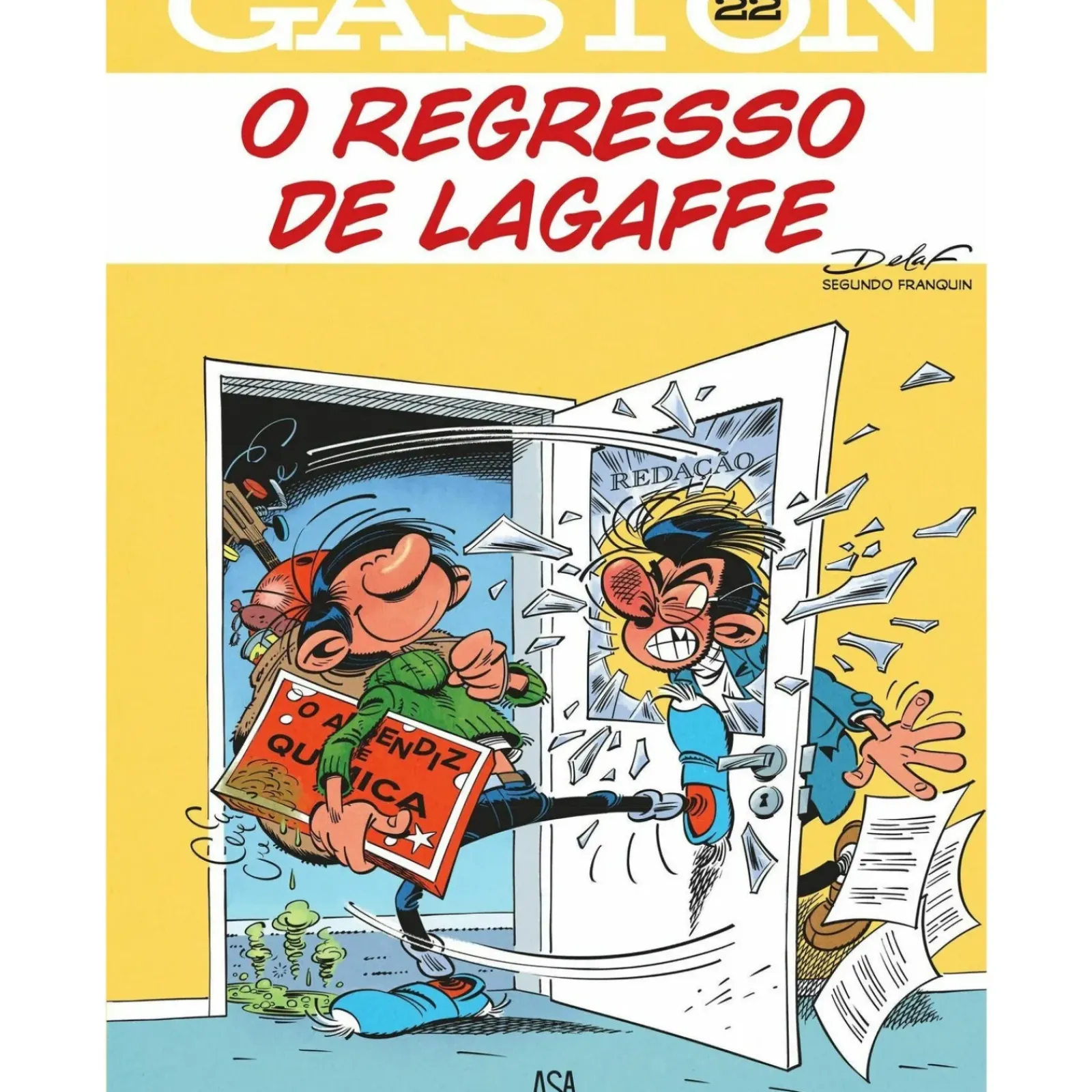 New Asa Gaston 22 - o Regresso de Lagaffe de Delaf