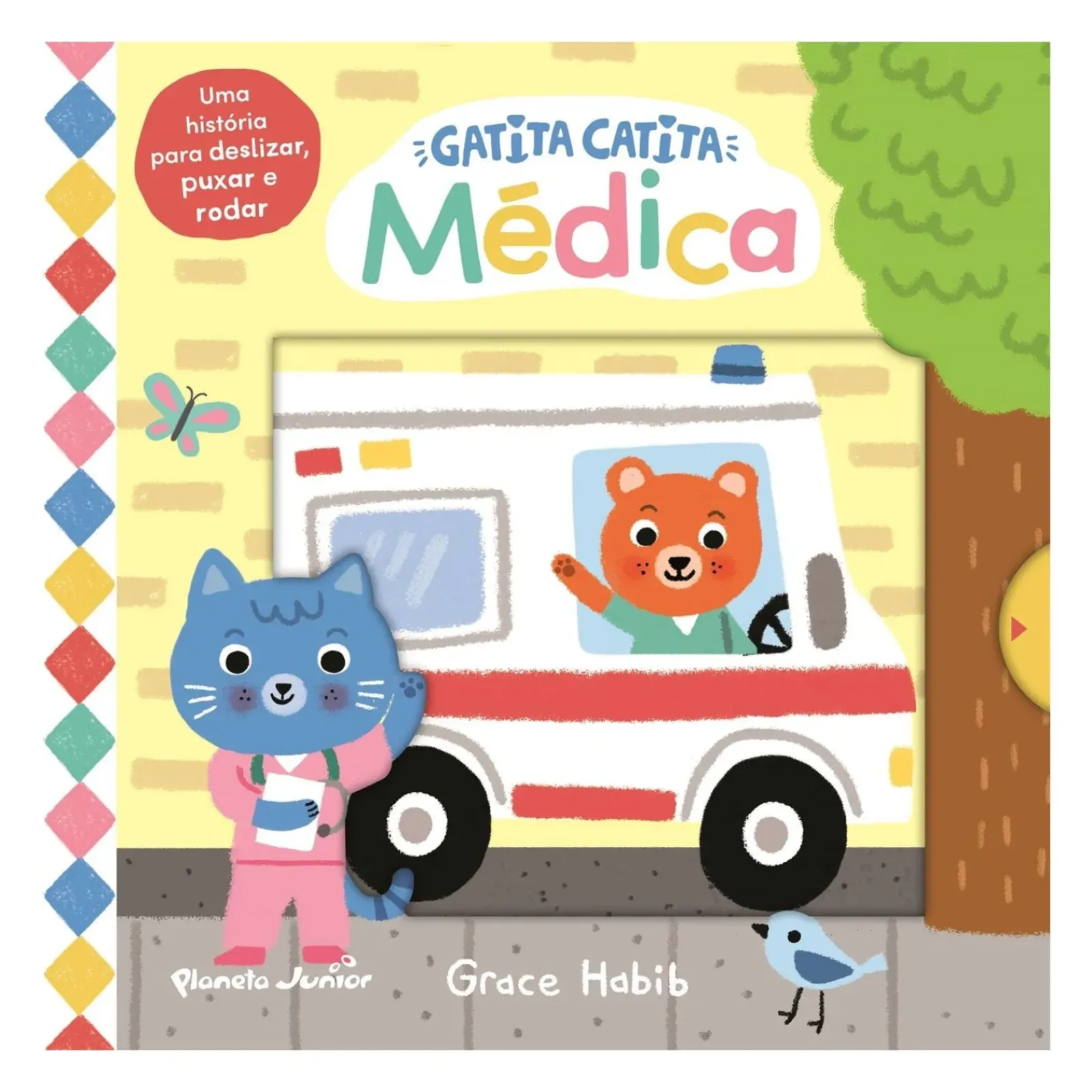 Outlet Planeta Gatita Catita - Médica - Uma História para Deslizar, Puxar e Rodar
