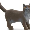 Hot Schleich Gato Británico De Pelo Curto