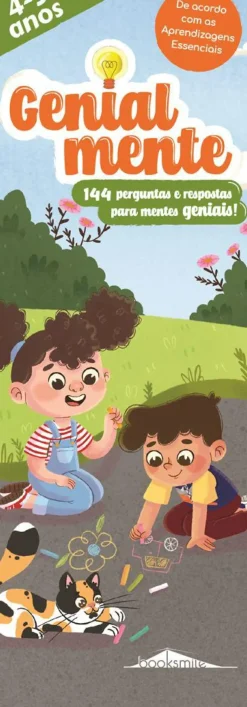 Booksmile Genialmente 4-5 Anos de - 144 Perguntas e Respostas para Mentes Geniais!