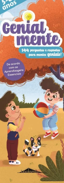 Booksmile Genialmente 5-6 Anos de - 144 Perguntas e Respostas para Mentes Geniais!