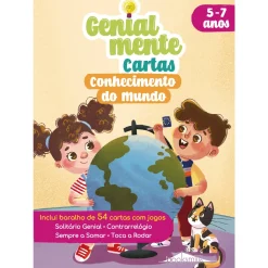Booksmile 1º Ciclo > Genialmente Cartas - Conhecimento do Mundo: 5-7 Anos