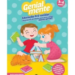 Booksmile Pré-Escolar > Genialmente Educação Pré-escolar 3-4 Anos de Vários Autores - Dezenas de Atividades para Teres uma Mente Genial!