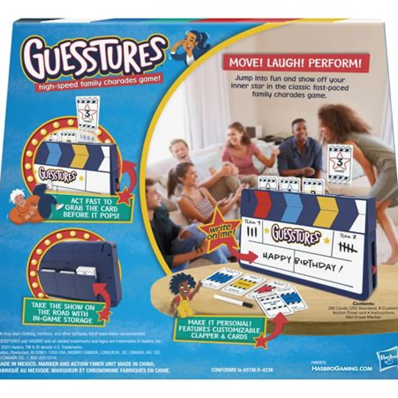 Hasbro Games Jogos De Família E Amigos > Gestos