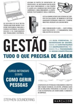 Sale Marcador Gestão - Tudo o que Precisa de Saber de Stephen Soundering - Curso Intensivo Sobre Como Gerir Pessoas