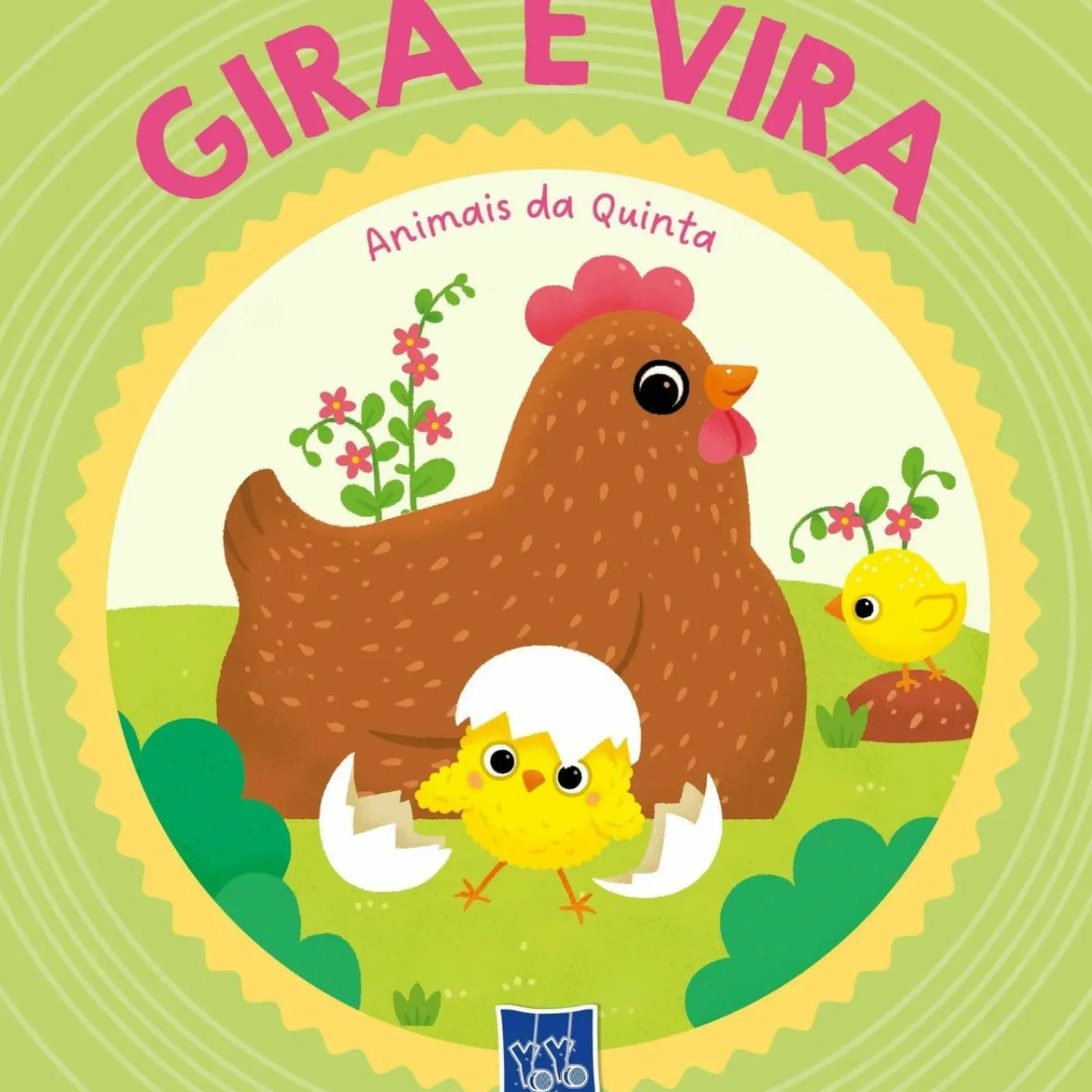 Yoyo Bebé > Gira e Vira - Animais da Quinta de BOOKS