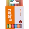 Note! Lápis De Cor E Cera|Lápis Cor E Cera > Giz Colorido 12 unidades