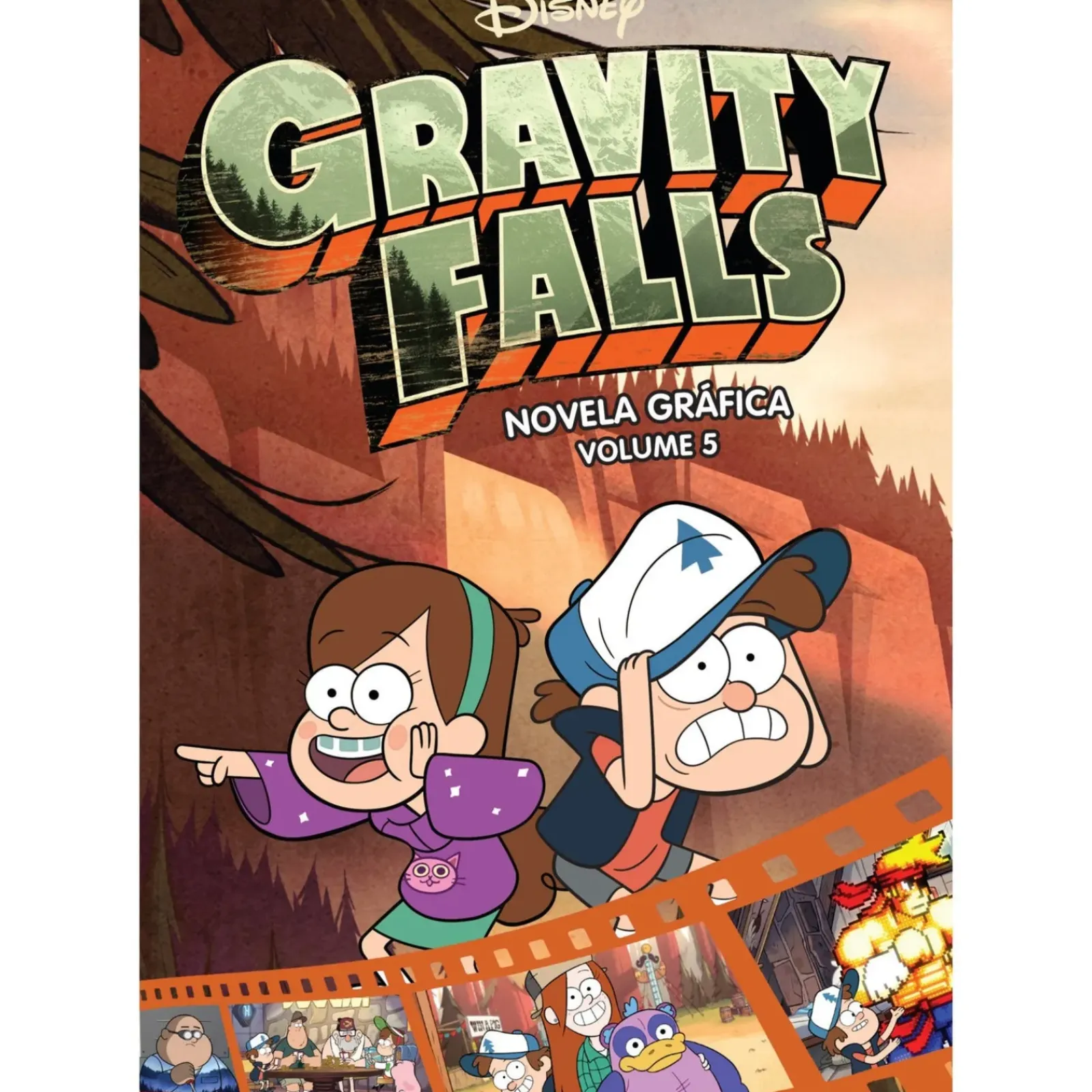 Dom Quixote Banda Desenhada E Novelas Gráficas > Gravity Falls - Novela Gráfica