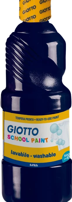Giotto Guaches E Aguarelas > Guache Lavável Preto 500ml