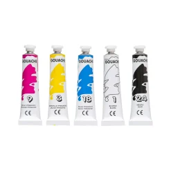 Note! Guaches E Aguarelas > Guache 12ml com 5 unidades