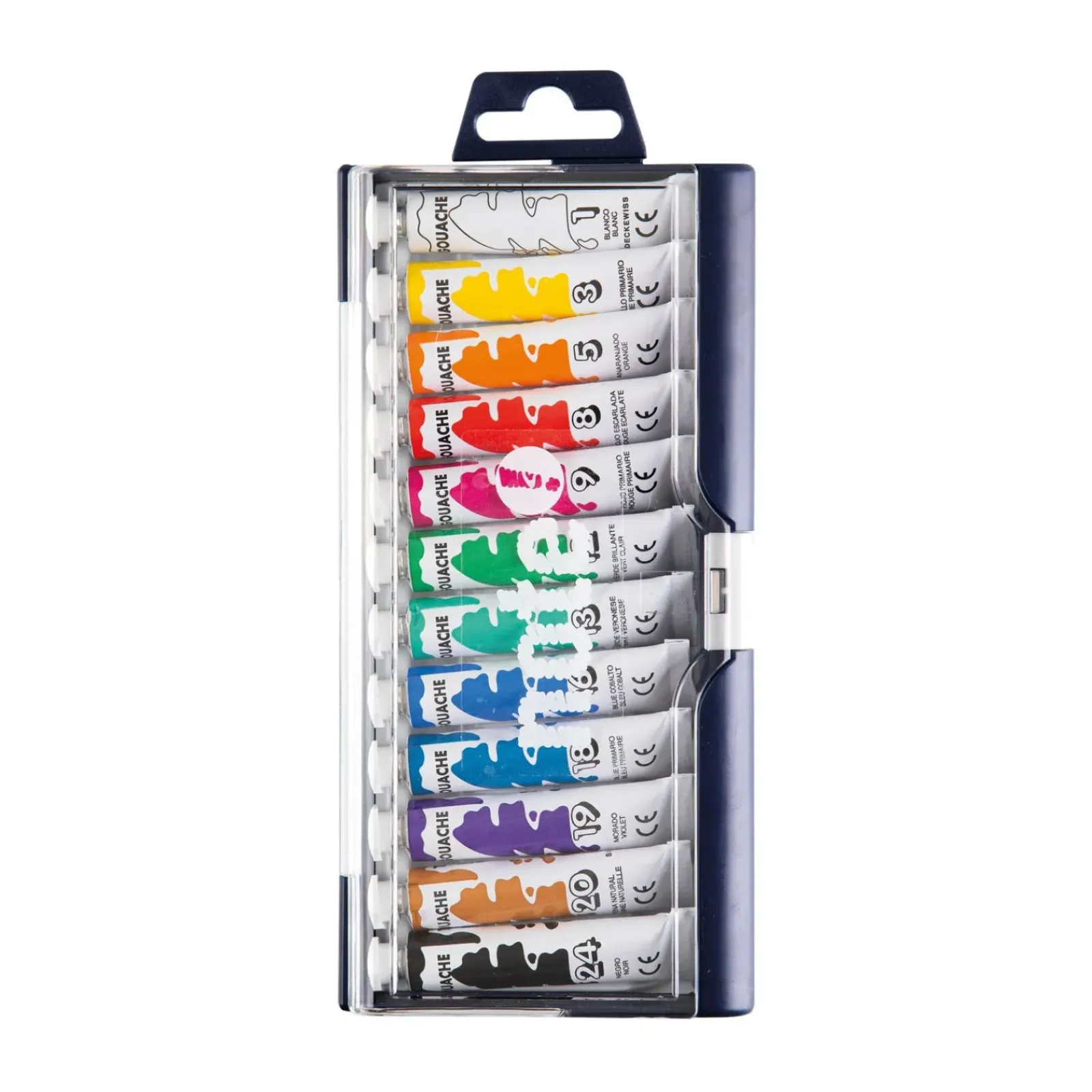 Note! Guaches E Aguarelas > Guache 7.5ml com 12 unidades