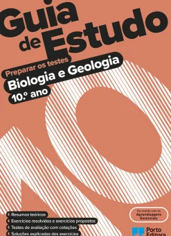 Hot Porto Editora Guia de Estudo - Biologia e Geologia - 10.º Ano - Preparar os Testes