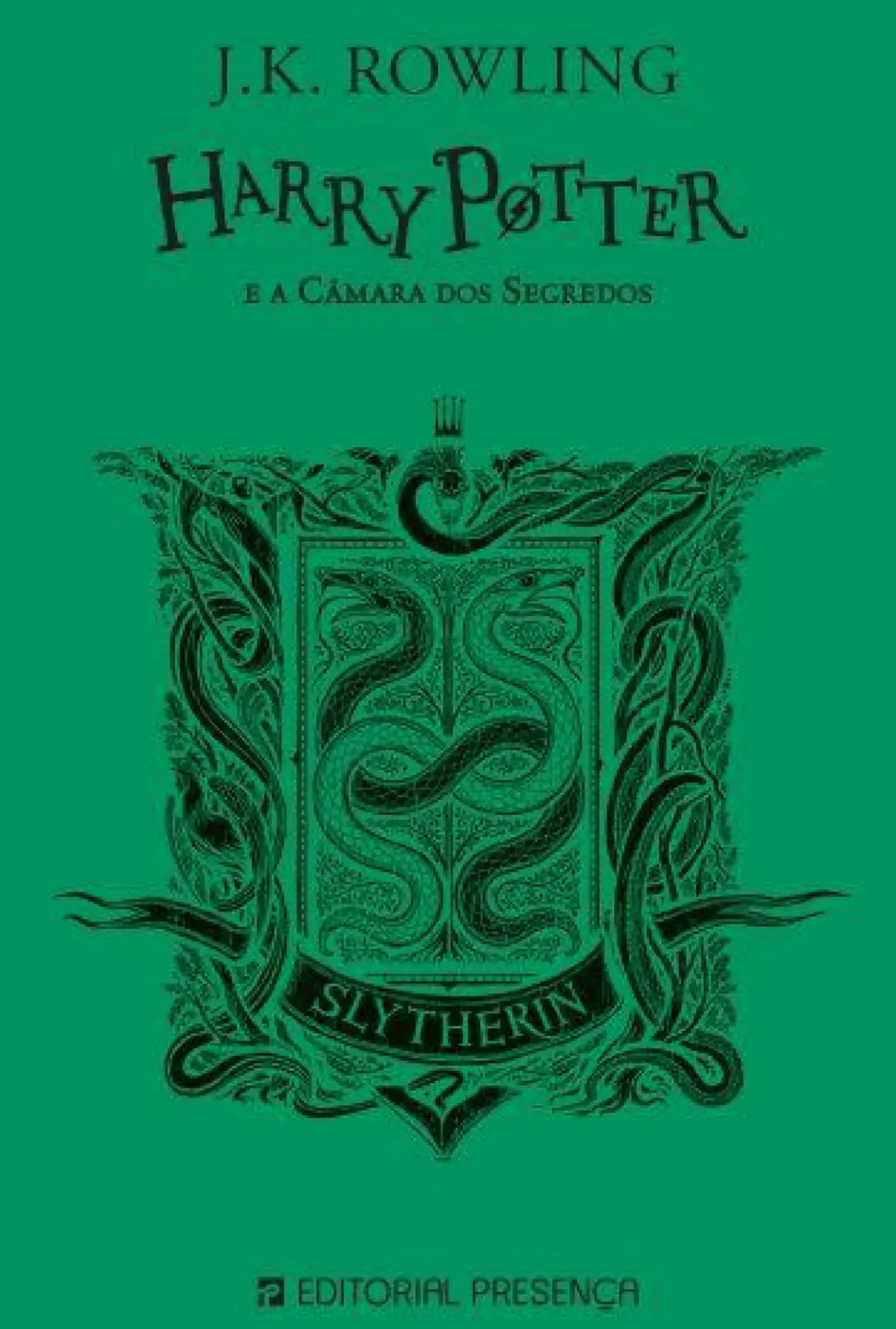 Presença Coleções Juvenis > Harry Potter e a Câmara dos Segredos 20 Anos - Slytherin de J. K. Rowling