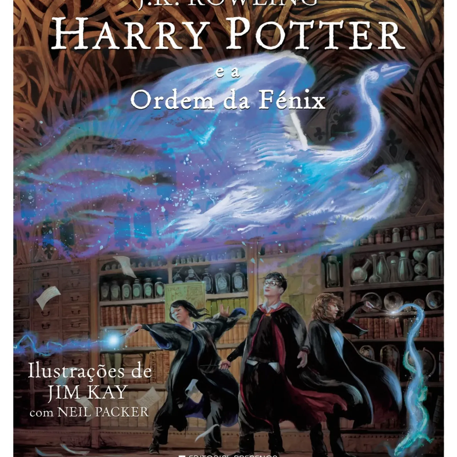 Presença Coleções Juvenis > Harry Potter e a Ordem da Fénix de J. K. Rowling; Ilustração: Jim Kay e Neil Packer de J. K. Rowling
