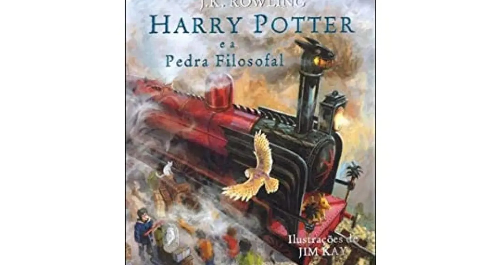 Hot Editorial Presença Harry Potter e a Pedra Filosofal - Edição Ilustrada de J. K. Rowling Nº. 1