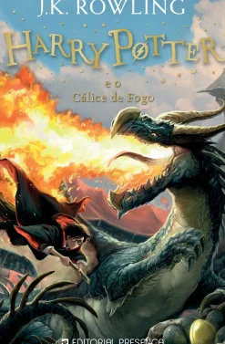 New Editorial Presença Harry Potter e o Cálice de Fogo de J. K. Rowling