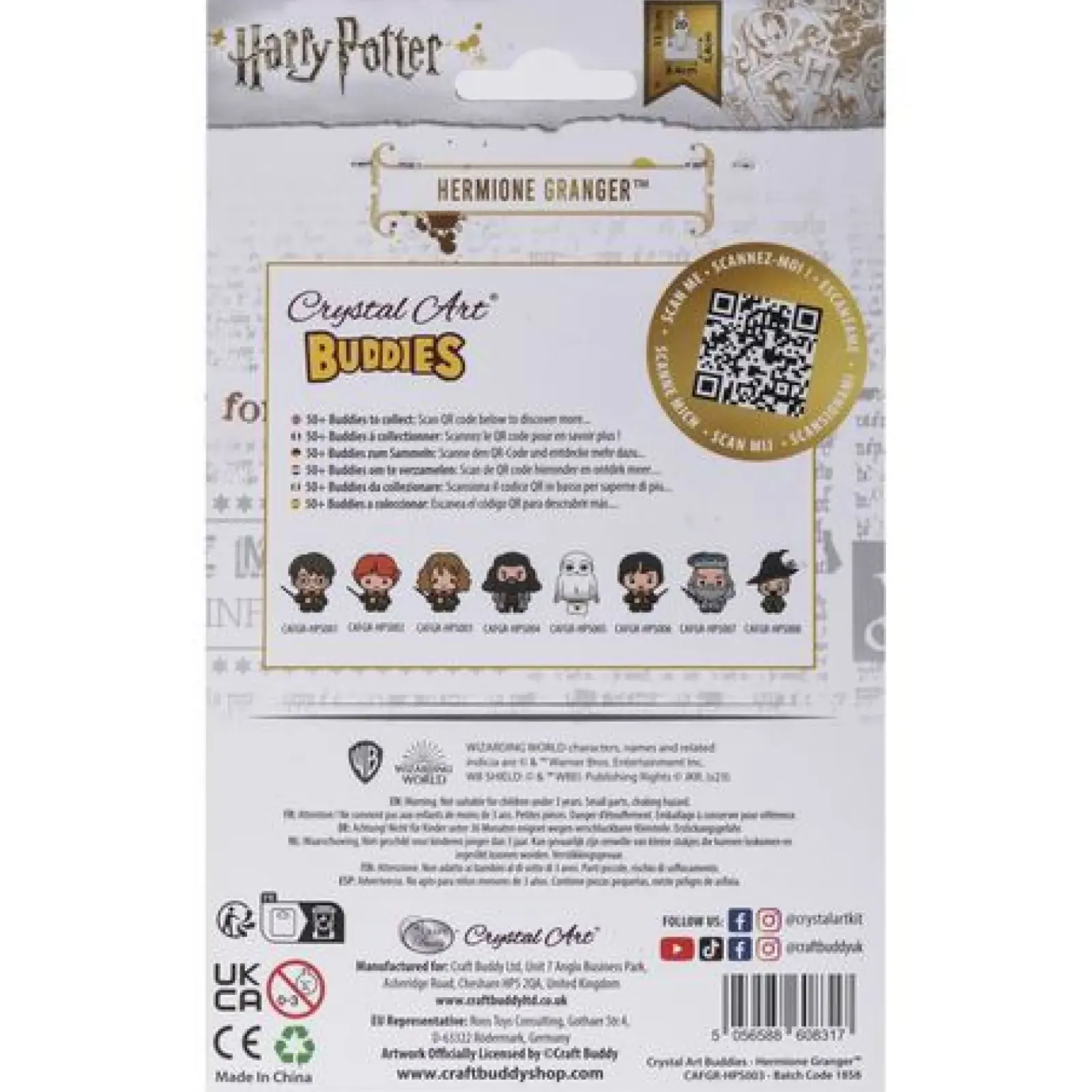 Crystal Art Didáticos > Hermione Granger, Buddy