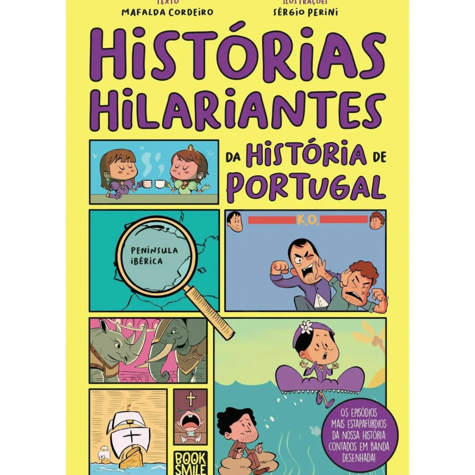 Clearance Booksmile Histórias Hilariantes da História de Portugal de Mafalda Cordeiro