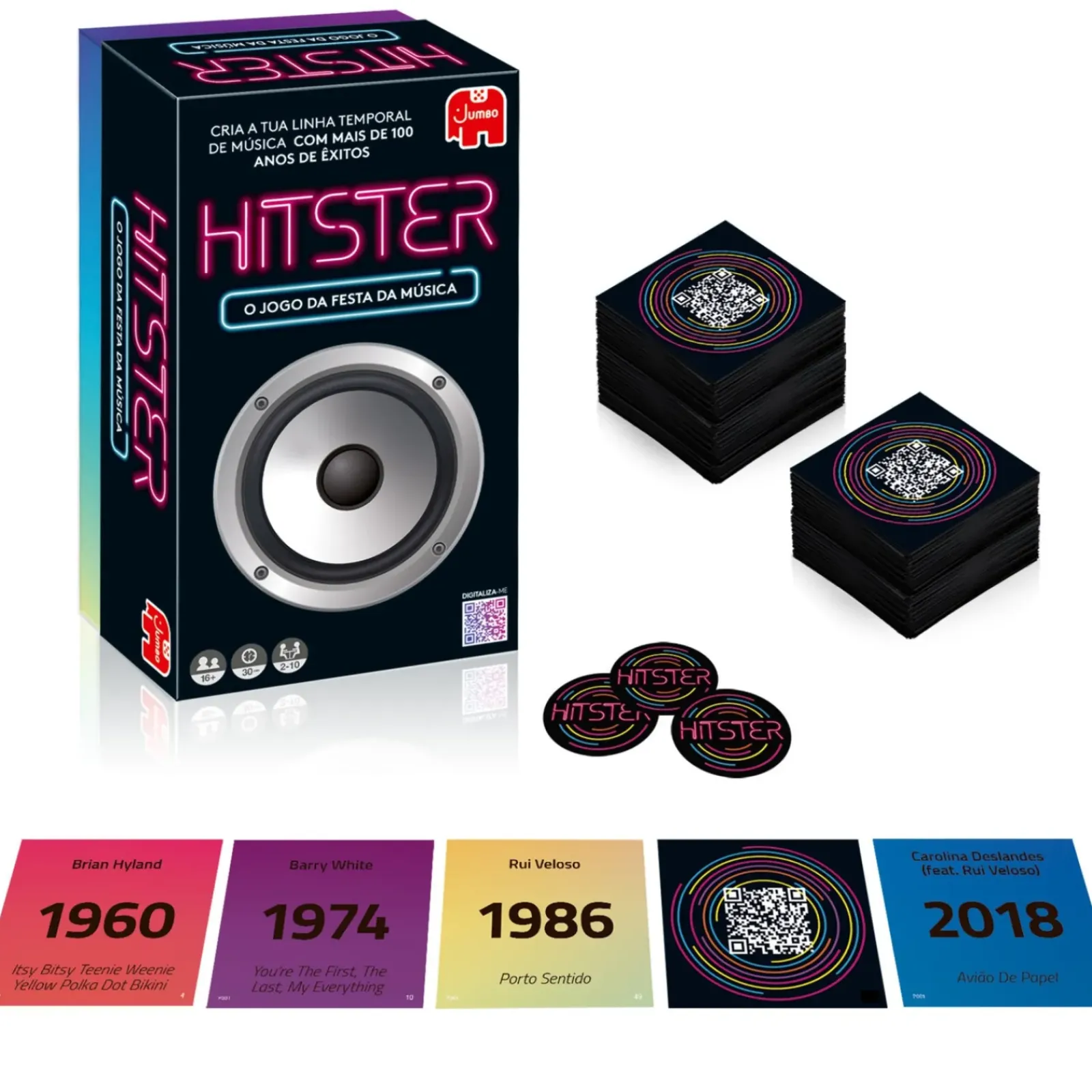 Jumbo Diset Jogos De Família E Amigos > Hitster Original