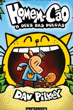 Clearance Marcador Homem-Cão - o Deus das Pulgas de Dav Pilkey