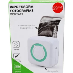Echo Eletrónica > Impressora Fotografias Portátil Sem Fios