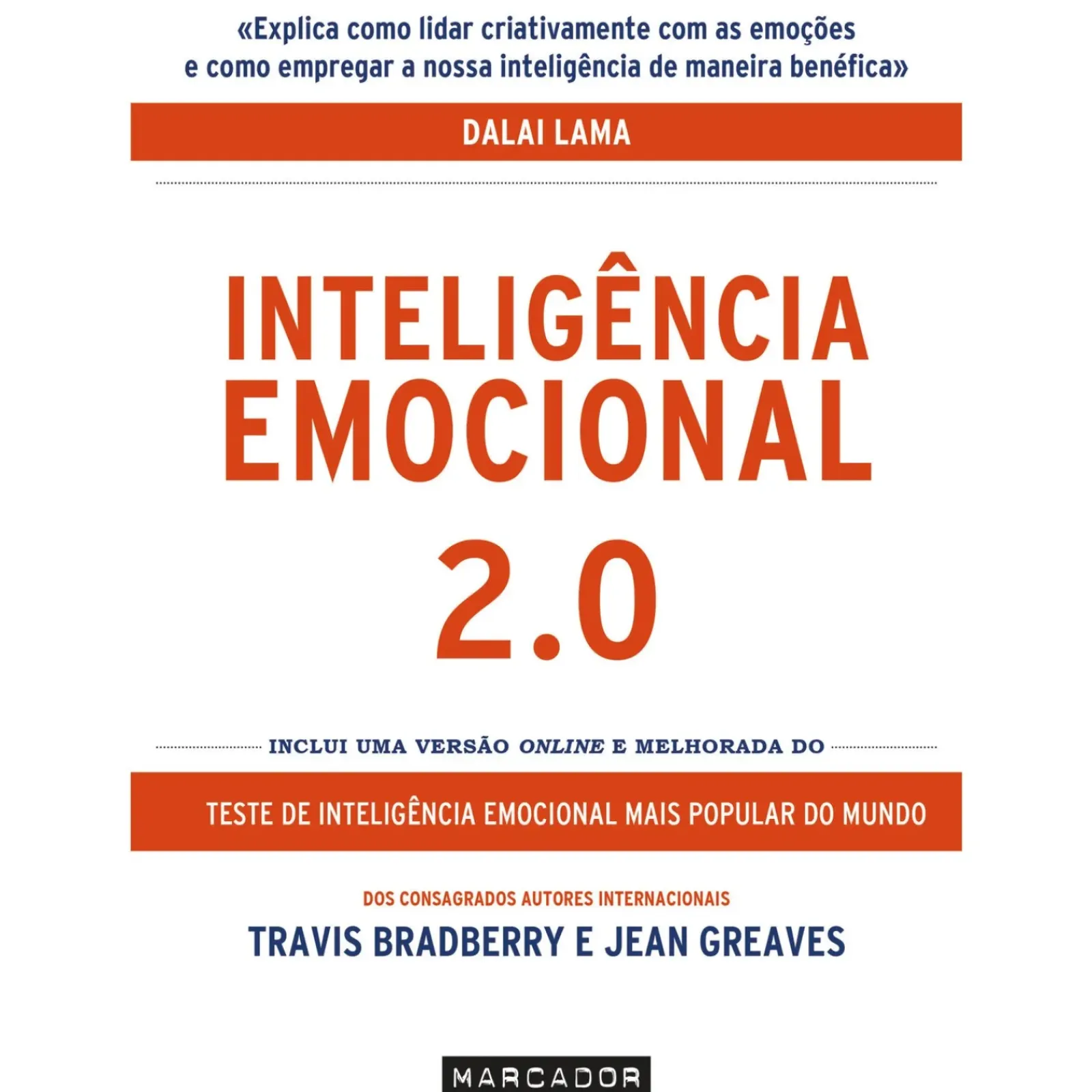 Hot Marcador Inteligência Emocional 2.0 de Travis Bradberry e Jean Greaves