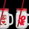 Gem Lancheiras|Lancheiras > Jarro com Palhinha Cap. 450ml - Valentine