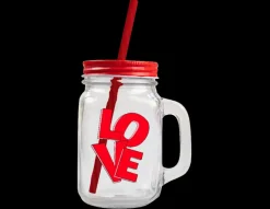 Gem Lancheiras|Lancheiras > Jarro com Palhinha Cap. 450ml - Valentine