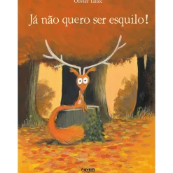 Nuvem De Letras Já Não Quero Ser Esquilo! de Olivier Tallec