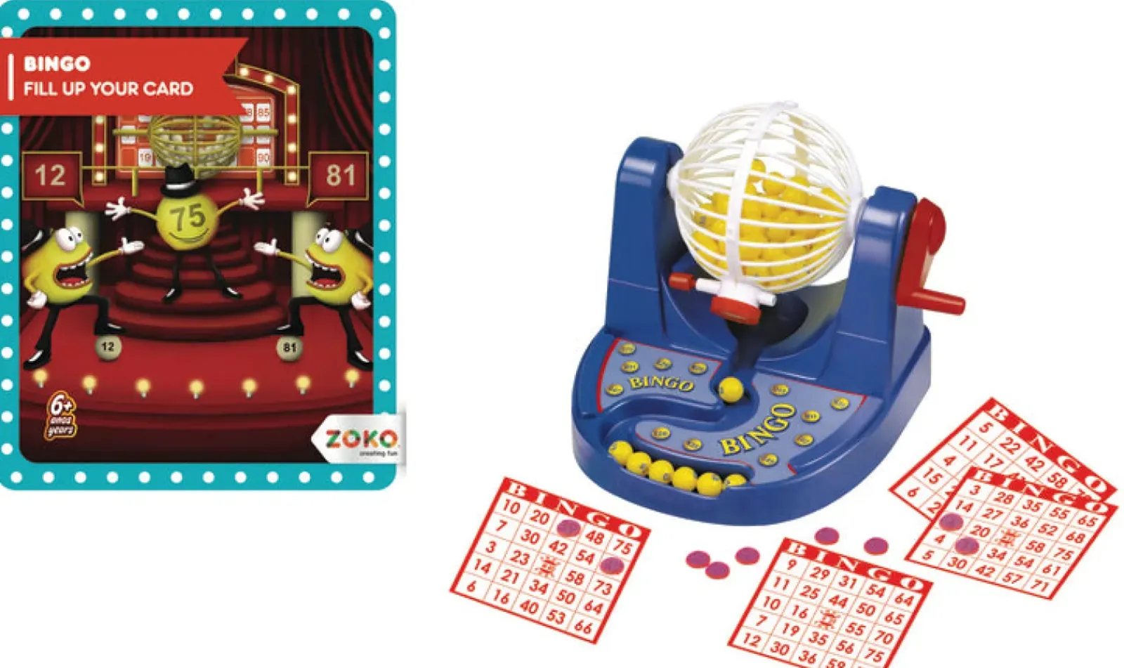 Zoko-Jogos Jogos De Família E Amigos > Jogo Bingo Zoko
