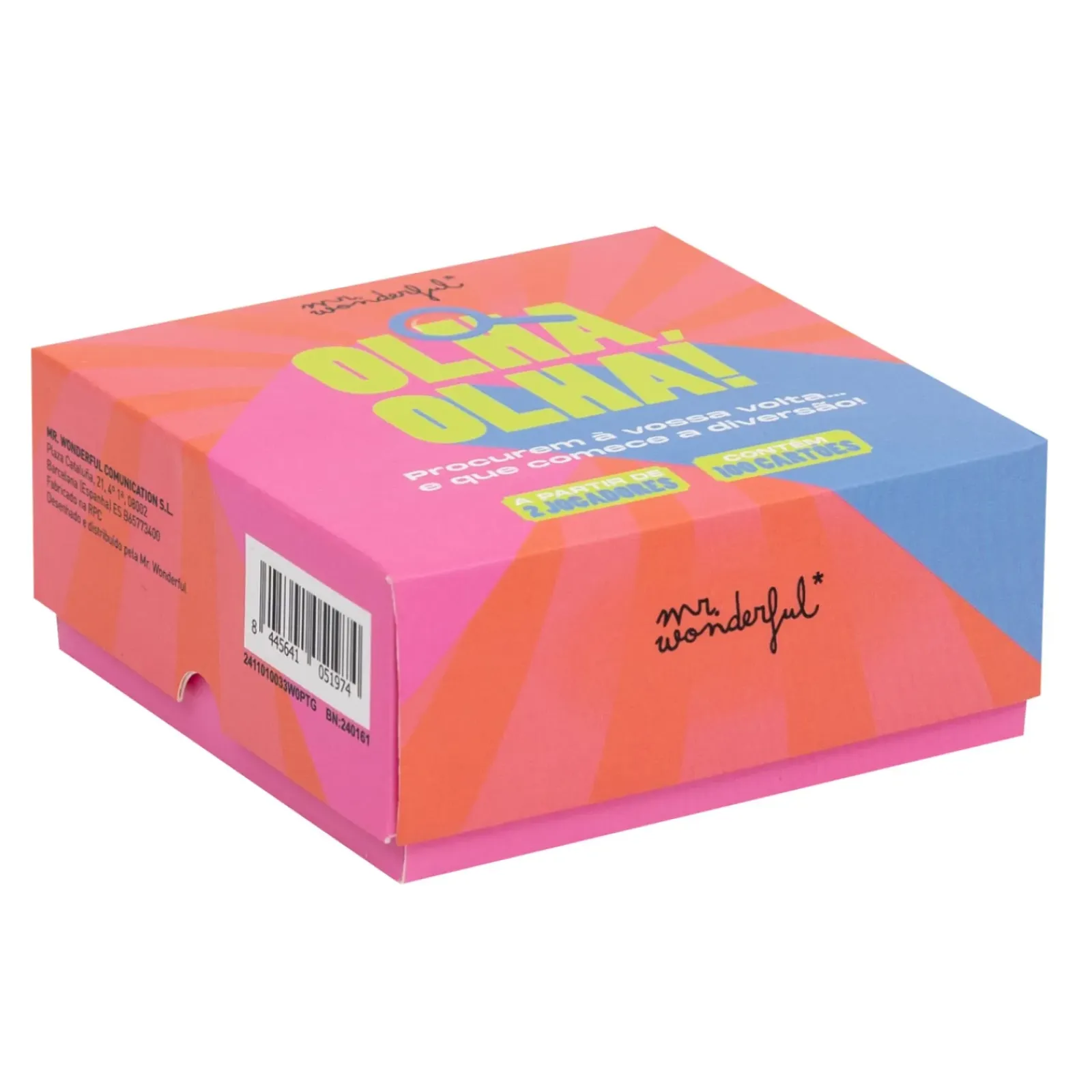 Mr. Wonderful Didáticos > Jogo Cartas - Olha, Olha!