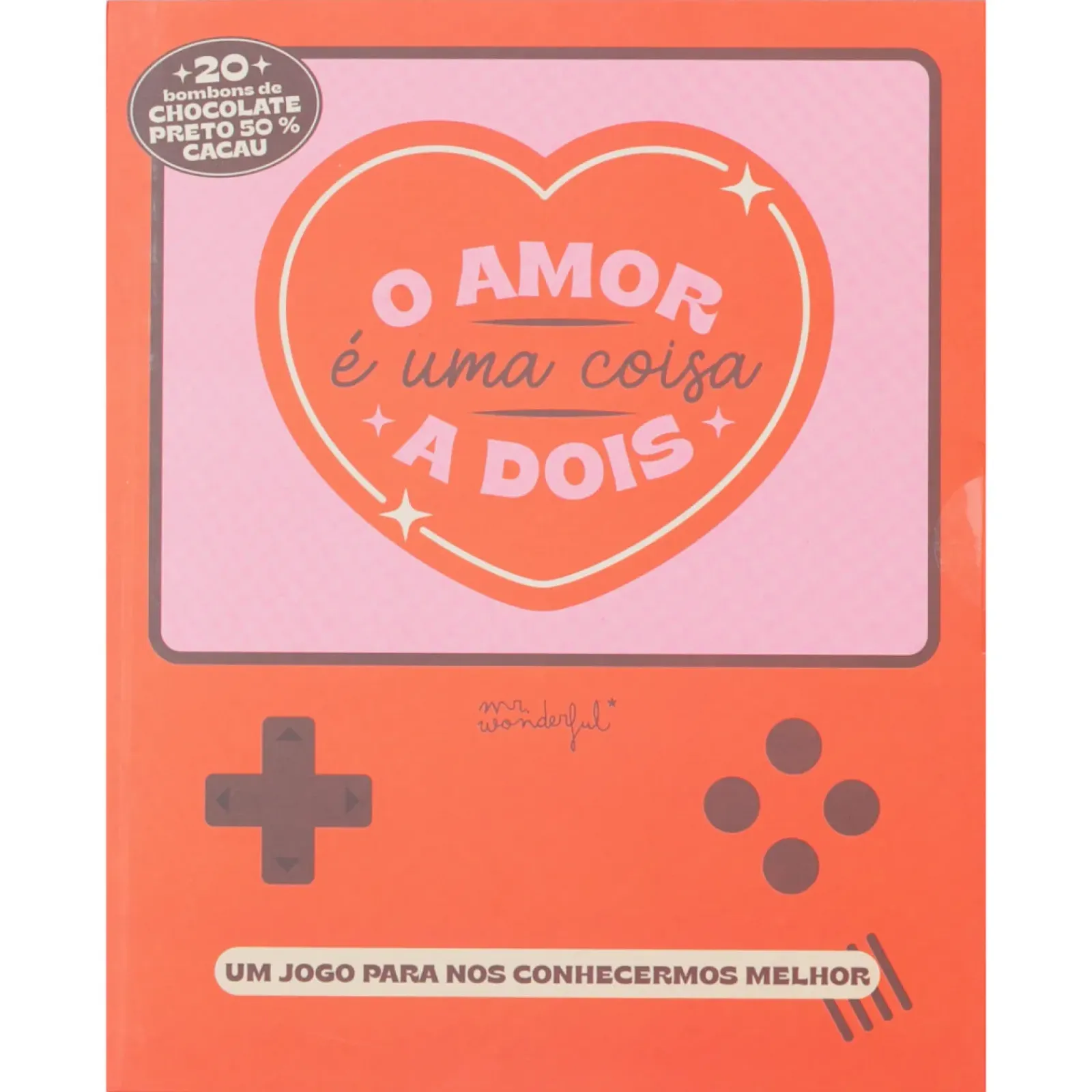 New Mr. Wonderful Jogo Com Chocolates - O Amor É Uma Coisa
