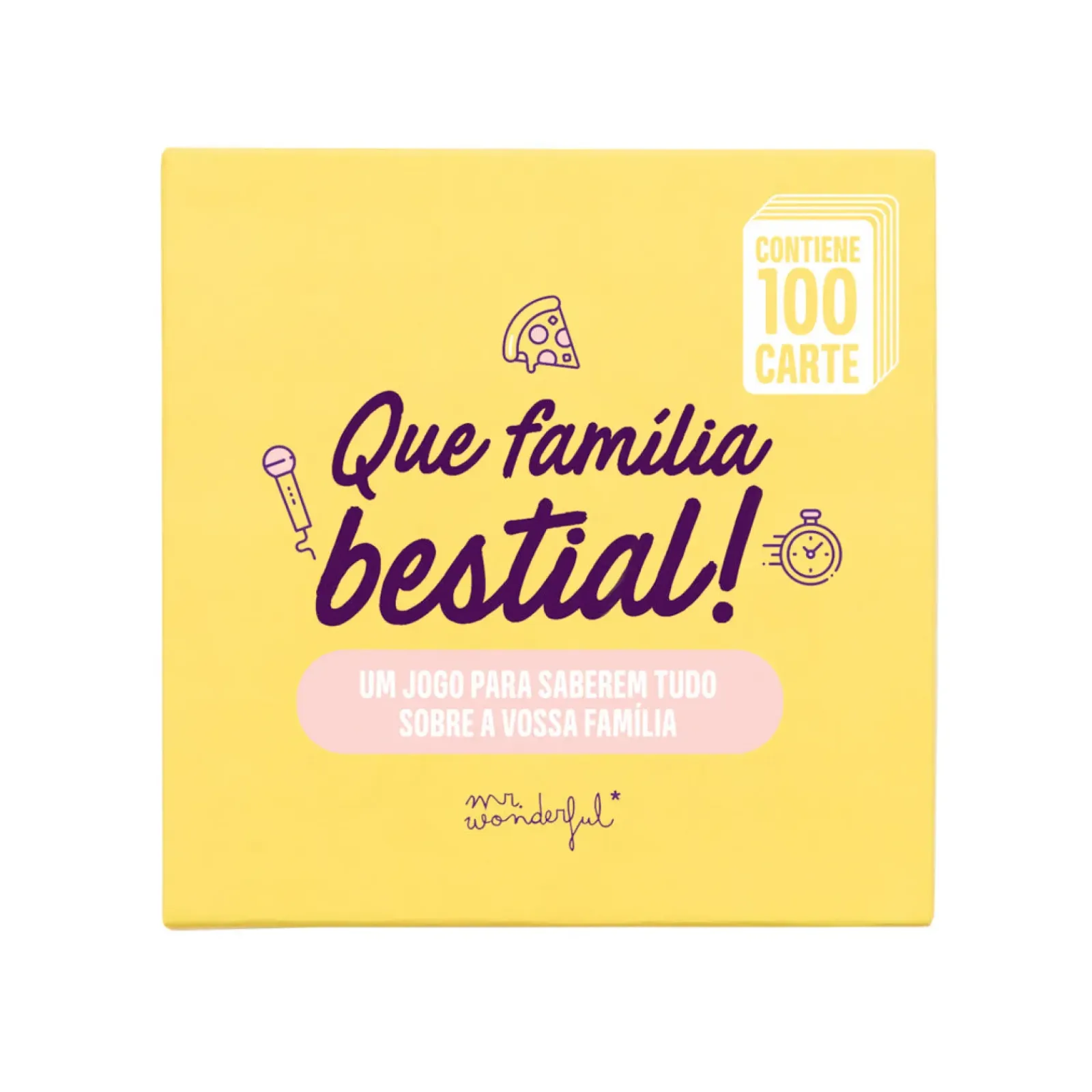 Mr. Wonderful Acessórios > Jogo De Cartas - Que Família Bestial!