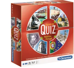 Clementoni Jogos Educativos E Científicos > Jogo Quiz Da História De Portugal