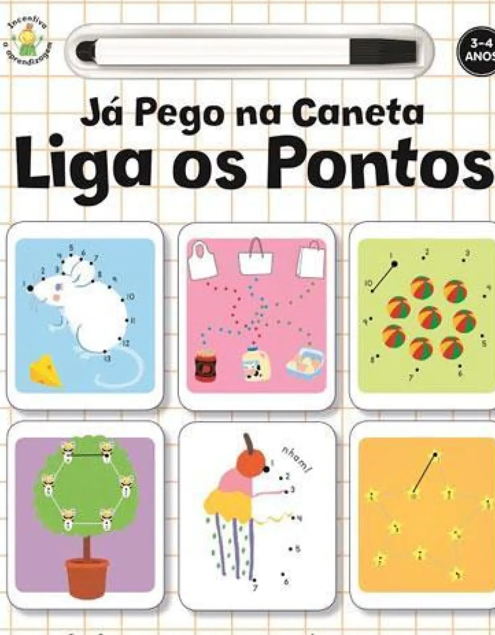 Booksmile Já Pego na Caneta: Liga os Pontos de Moira Butterfield