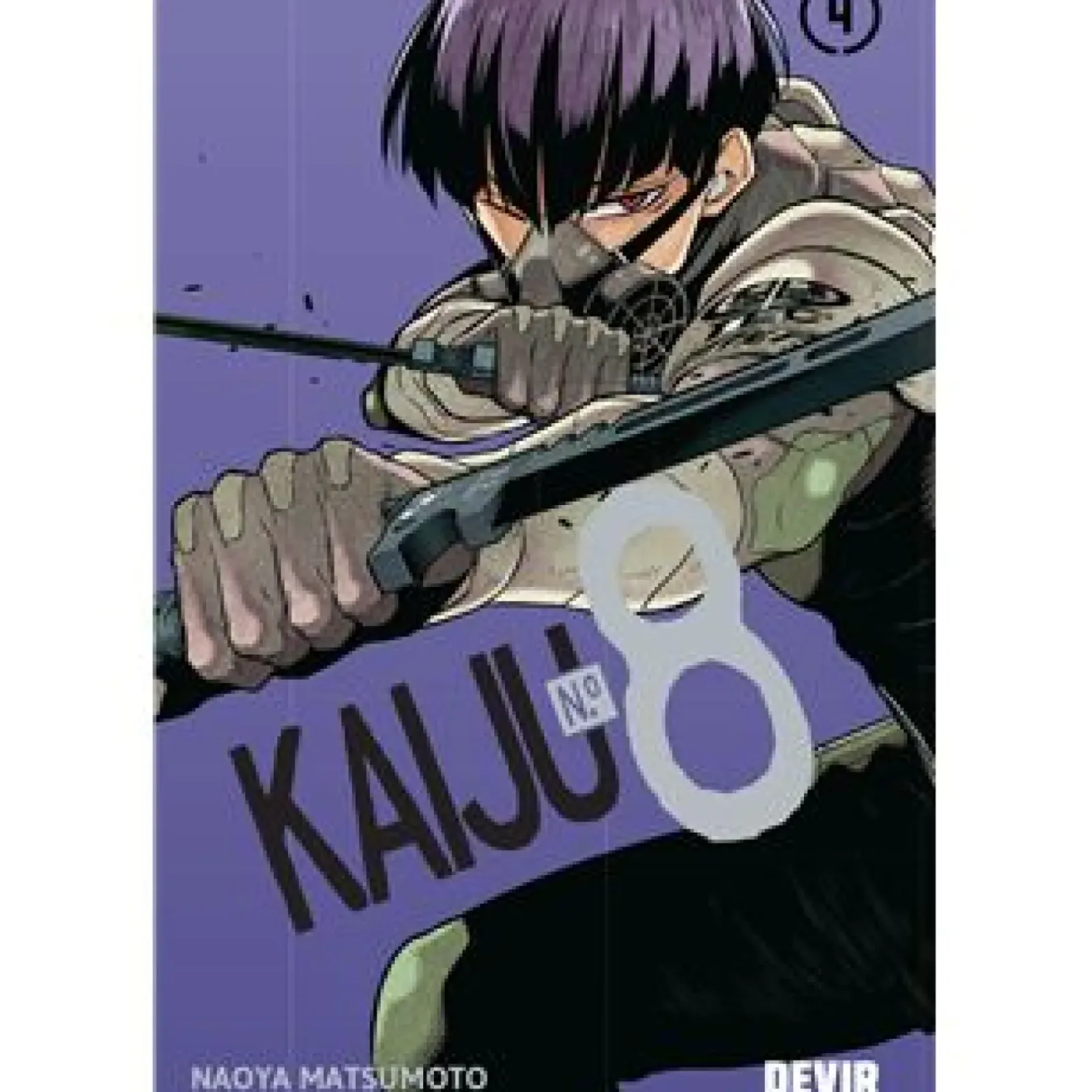 Clearance Devir Kaiju Nº 8 - Volume 4 de Naoya Matsumoto