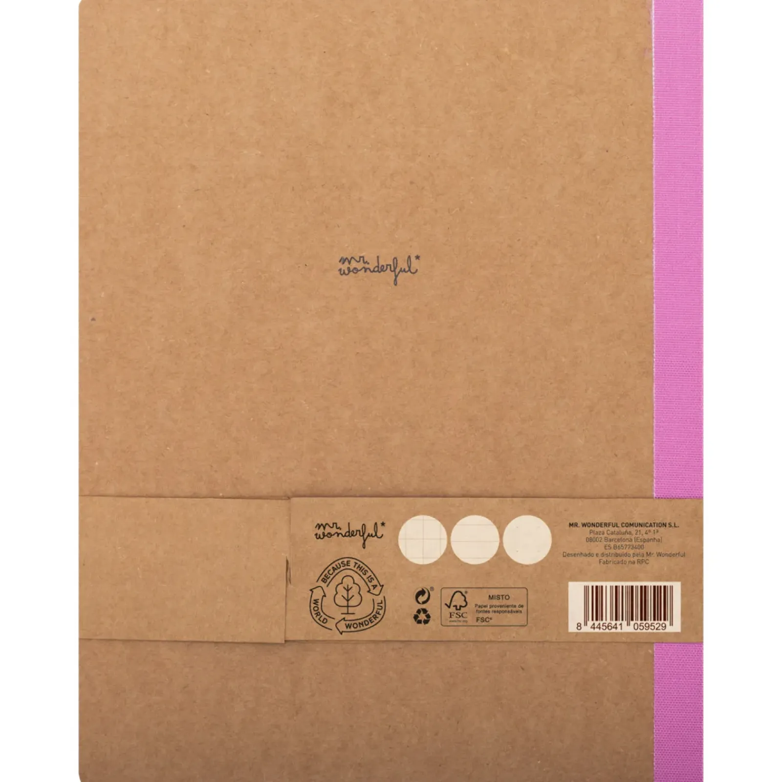 Mr. Wonderful Cadernos E Blocos > Kit 3 Cadernos A5 - Define Objetivos