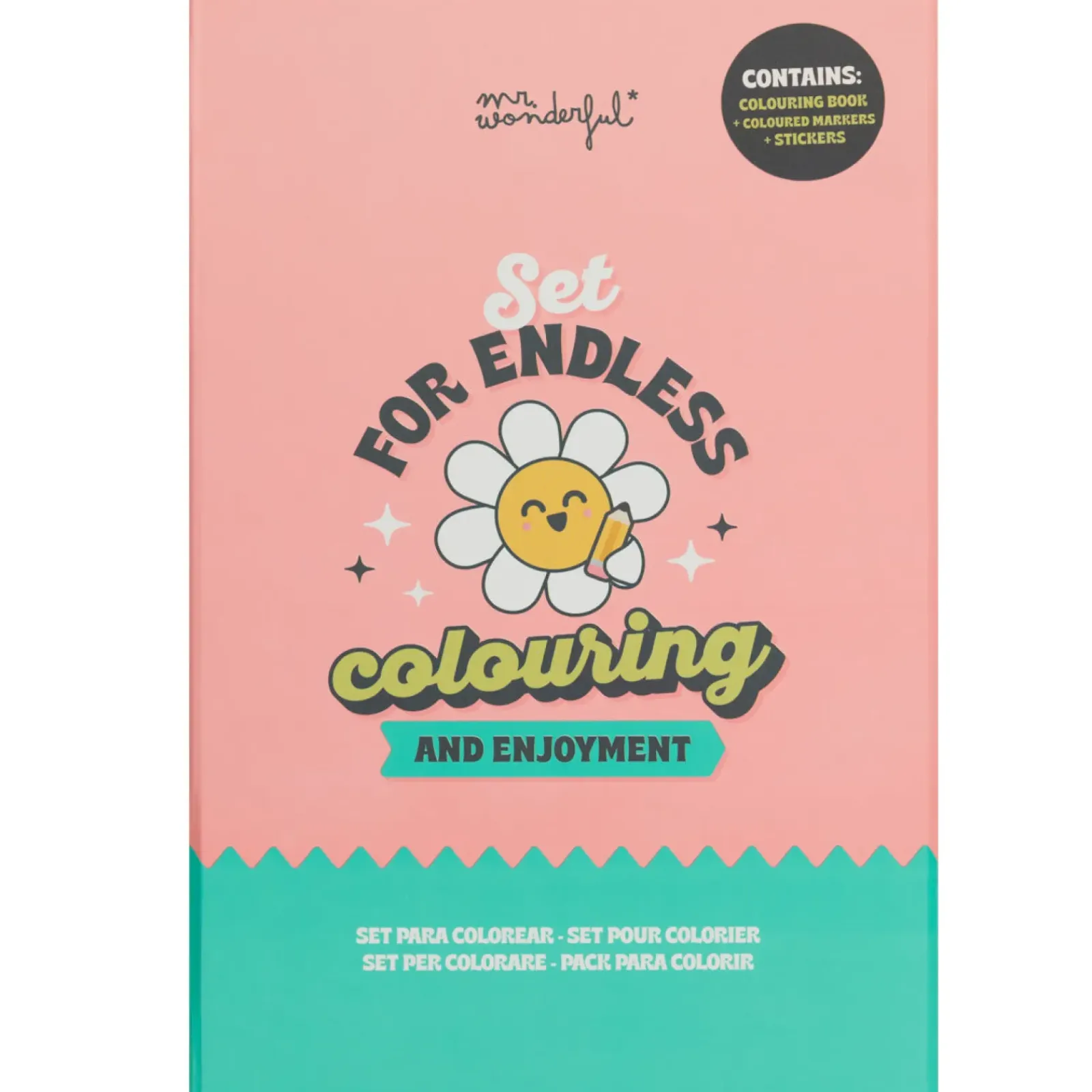 Mr. Wonderful Didáticos > Kit Colorir - Colour & Have Fun