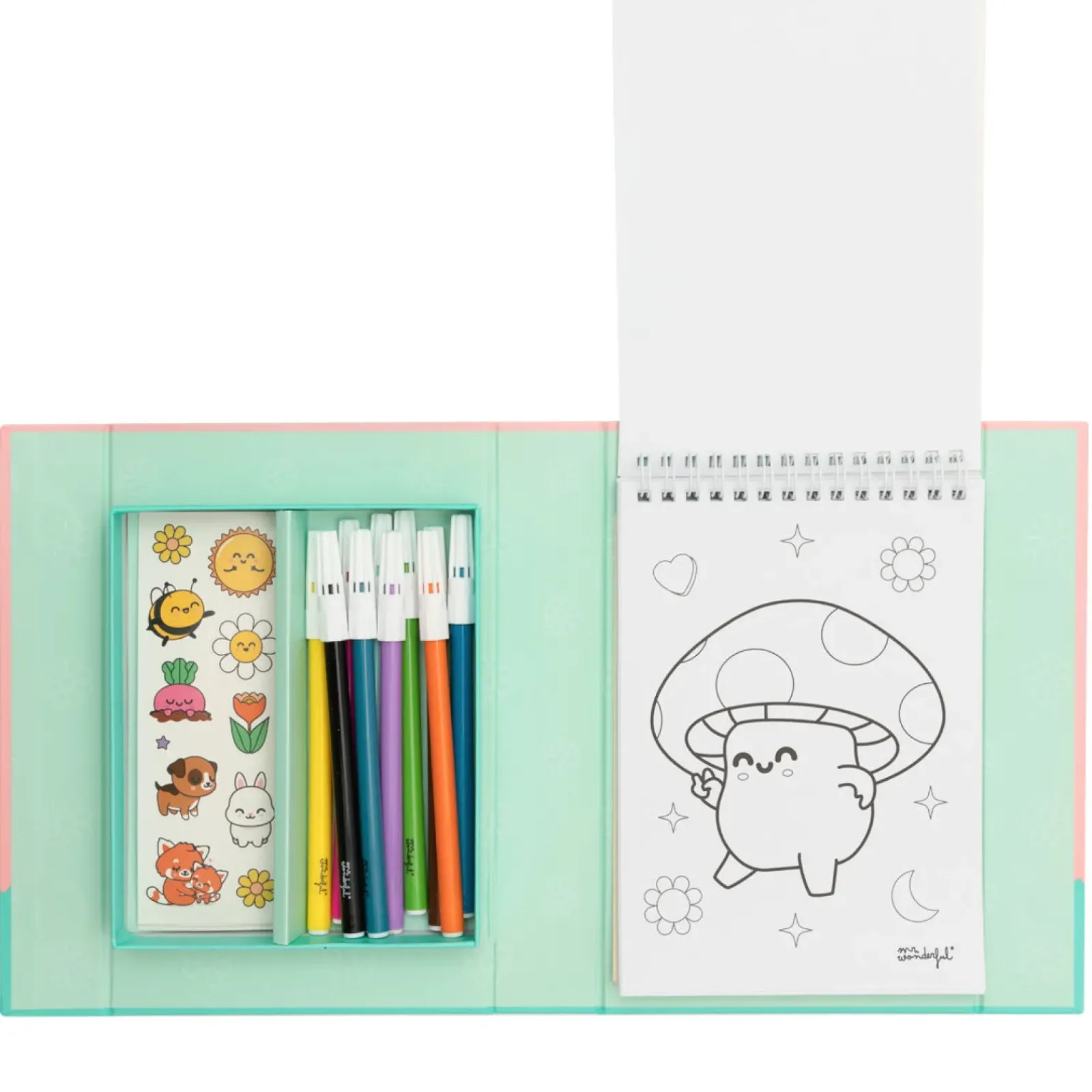 Mr. Wonderful Didáticos > Kit Colorir - Colour & Have Fun