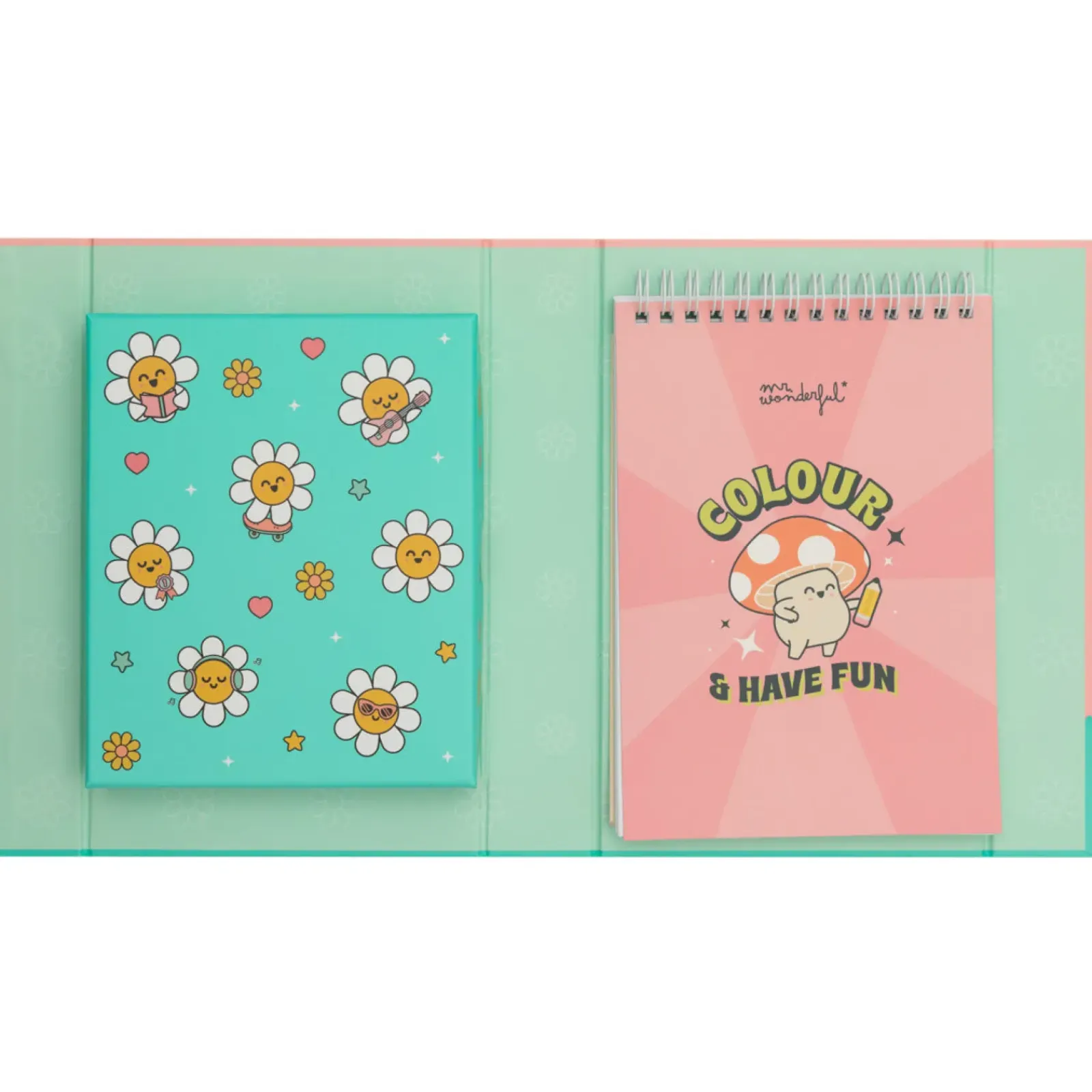 Mr. Wonderful Didáticos > Kit Colorir - Colour & Have Fun